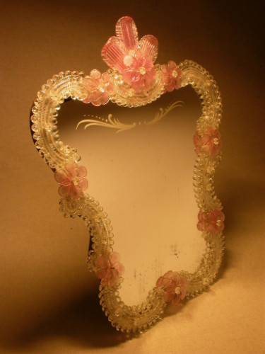 Romantique MIROIR de VENISE début XXème siècle